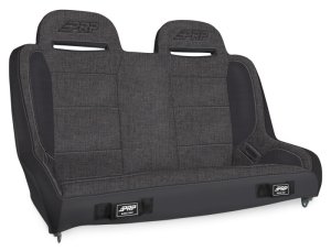 Jeep Wrangler JLU Rear Bench Seat - PRP Seats - Elite Series - Grey - `18-`27 Jeep Wrangler JLU Rear Bench Seat - PRP Seats - Elite Series - Grey - `18-`27